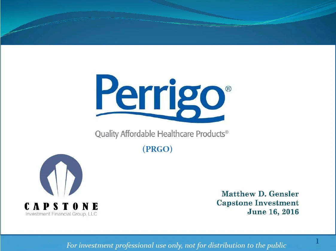 Gensler Presentation - ValueXVail 2016