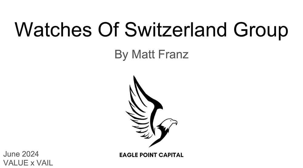 Watches of Switzerland Group