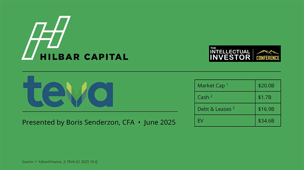 Teva Pharmaceuticals Industries Ltd (TEVA)