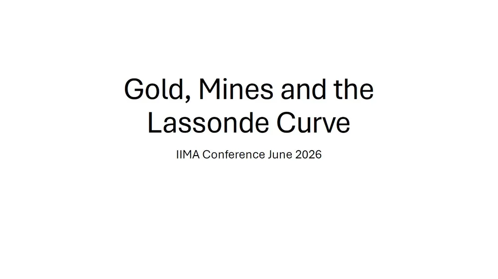 Paul Isaac - Gold, Mines and theLassonde Curve